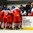 GRAND FORKS, NORTH DAKOTA - APRIL 14: Team Czech Republic listen to their head coach Robert Reichel during preliminary round action at the 2016 IIHF Ice Hockey U18 World Championship. (Photo by Matt Zambonin/HHOF-IIHF Images)
